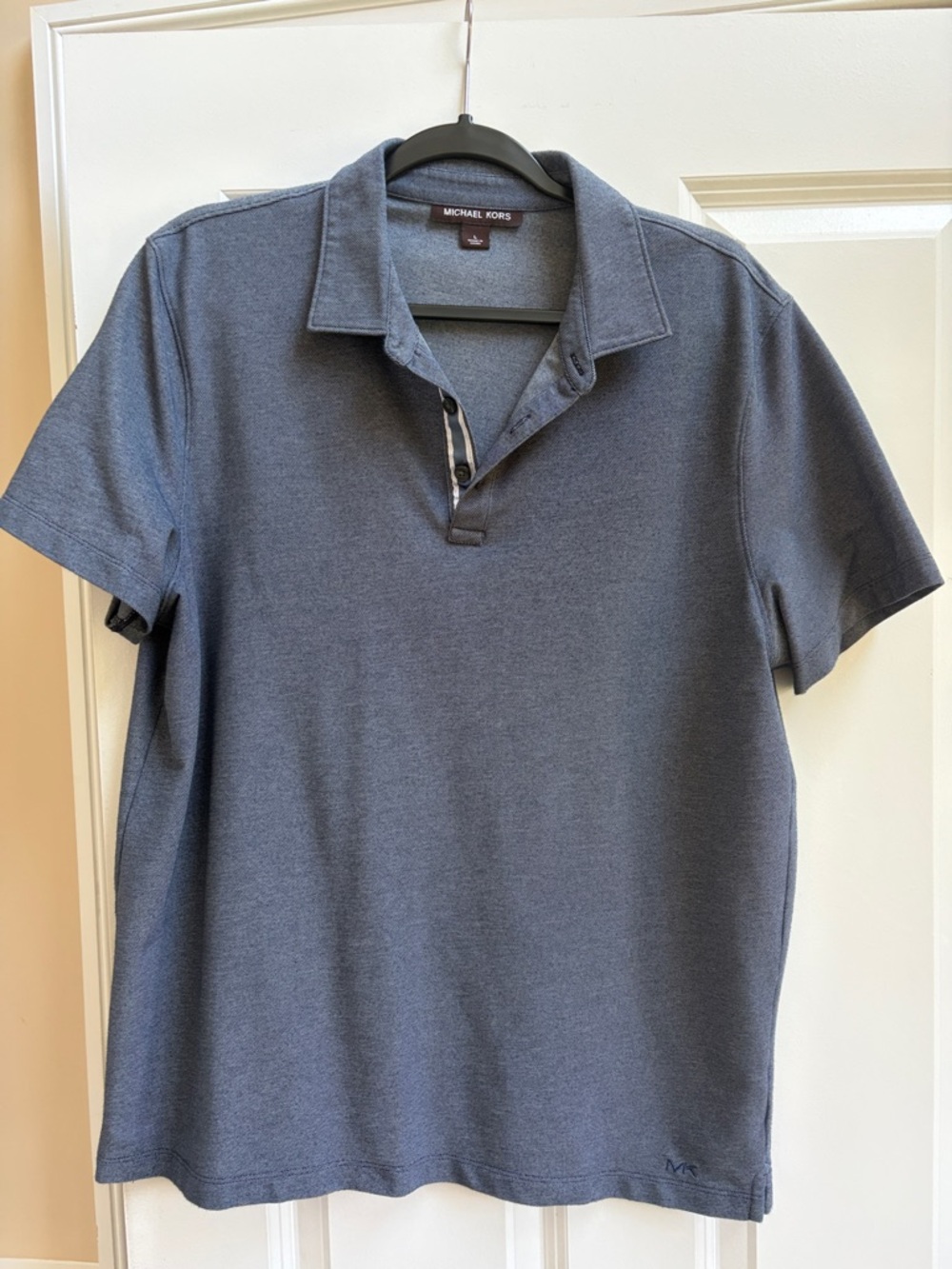 Michael Kors Men's Polo in Slate Blue